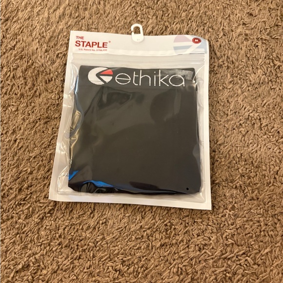 Ethika Black Staple Boxer Briefs Packaging - Picture 1 of 1